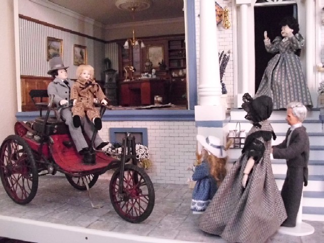 Familie le Petit bekommt ein Automobil.