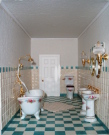 Das Badezimmer fr diese Etage.